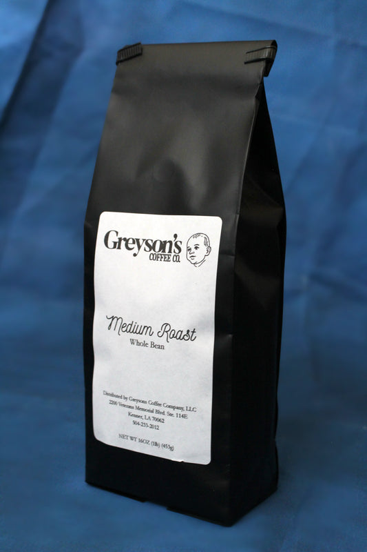 Medium Roast - Whole Bean (1 LB)
