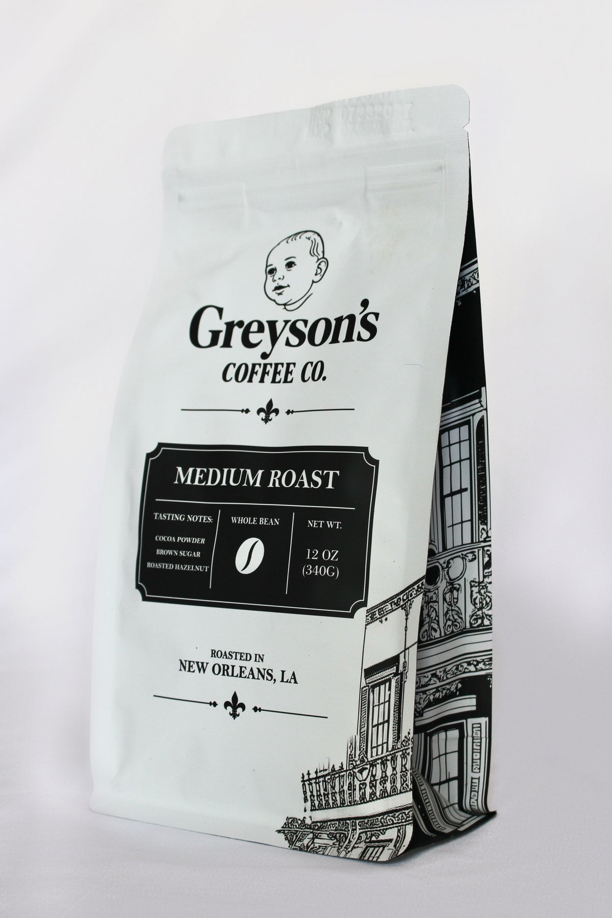 Medium Roast - Whole Bean (12 oz)